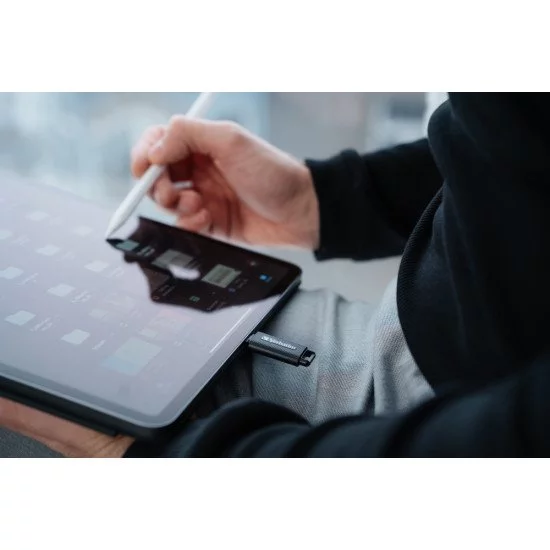 Verbatim Store 'n' Go lecteur USB flash 128 Go USB Type-C 3.2 Gen 1 (3.1 Gen 1) Noir Verbatim Store 'n' Go lecteur USB flash 128 Go USB Type-C 3.2 Gen 1 (3.1 Gen 1) Noir