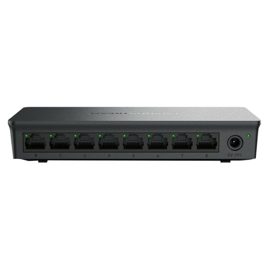 Grandstream Networks Netzwerkkameras Géré L2 Gigabit Ethernet (10/100/1000) Connexion Ethernet POE Montage sur le bureau ou sur le mur Noir