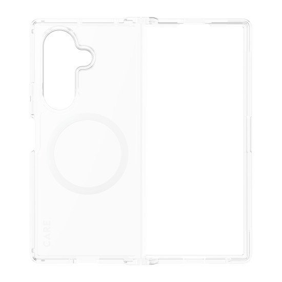 PanzerGlass CARE™ by ® Urban Combat Case Transparent w. White Qi Samsung Galaxy Fold8 Ultra | Fold7 coque de protection pour téléphones portables Housse