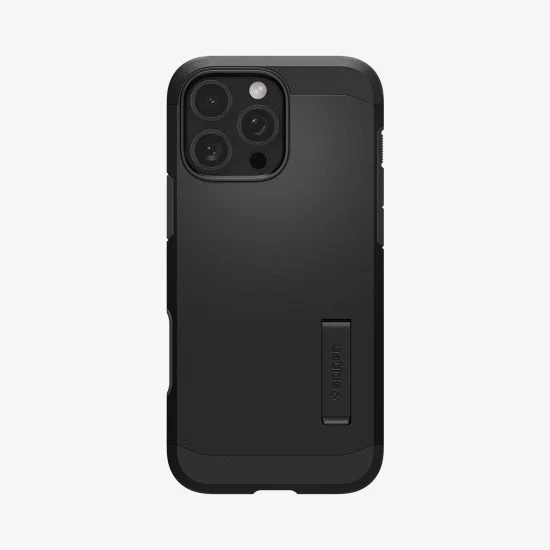 Spigen iPhone 16 Pro Max Case coque de protection pour téléphones portables Noir