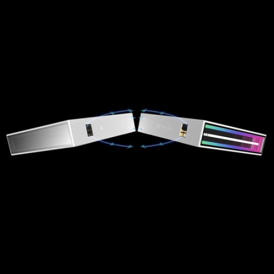 Thermaltake SWAFAN 120 EX INFINITY Boitier PC Ventilateur 12 cm Blanc 3 pièce(s)