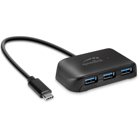 SPEEDLINK SNAPPY EVO USB 3.2 Gen 1 (3.1 Gen 1) Type-C 5000 Mbit/s Noir