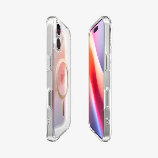 Spigen ACS10084 coque de protection pour téléphones portables 16 cm (6.3") Housse Or, Transparent