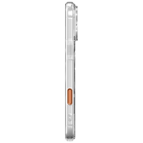 Spigen Ultra Hybrid T (MagFit) coque de protection pour téléphones portables 16 cm (6.3") Housse Transparent, Orange