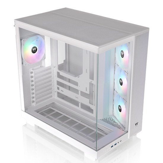 Thermaltake View 380 XL TG ARGB Midi Tower Blanc Thermaltake View 380 XL TG ARGB Midi Tower Blanc