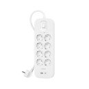 Belkin SRB003VF2M protection surtension Blanc 8 sortie(s) CA 2 m