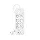 Belkin SRB003VF2M protection surtension Blanc 8 sortie(s) CA 2 m