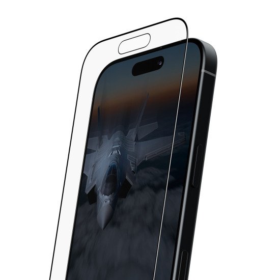 PanzerGlass ® Stealth Screen Protector iPhone 17 | iPhone 16 Pro | Ultra-Wide Fit w. FASTFIT IN-A-BOX Protection d'écran transparent Apple 1 pièce(s)