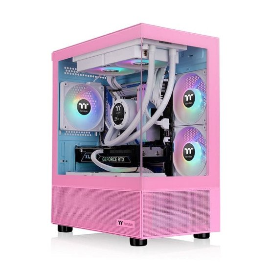 Thermaltake CA-1Z4-00MAWN-01 unité centrale Micro Tower Rose