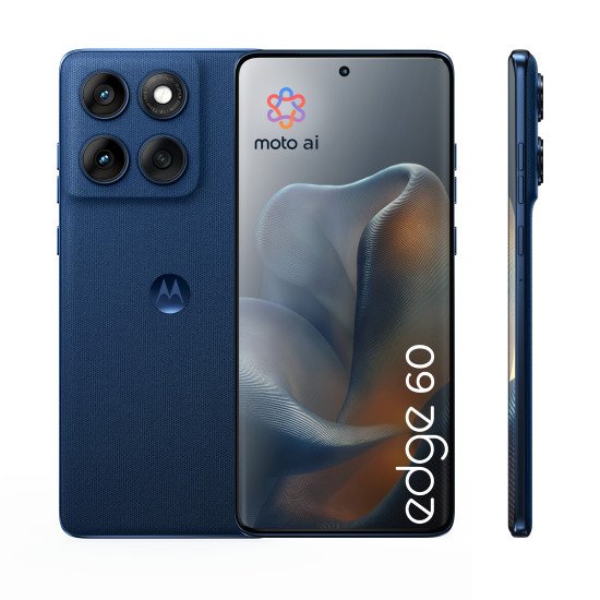 Motorola edge 60 16,9 cm (6.67") Double SIM Android 15 5G USB Type-C 12 Go 512 Go 5200 mAh Bleu Motorola edge 60 16,9 cm (6.67") Double SIM Android 15 5G USB Type-C 12 Go 512 Go 5200 mAh Bleu