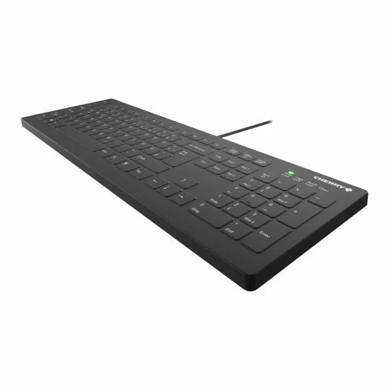 CHERRY AK-C8112 clavier USB QWERTZ Allemand Noir, Blanc CHERRY AK-C8112 clavier USB QWERTZ Allemand Noir, Blanc