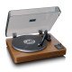 Lenco LBTA-165WD Tourne-disque entraîné par courroie Noir, Bois Automatique