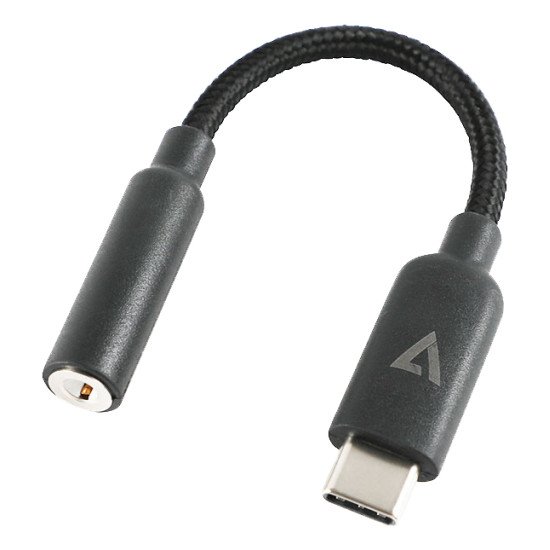 V7 Adaptateur audio USB-C vers adaptateur jack 3.5 mm