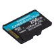 Kingston Technology Carte microSDXC Canvas Go Plus Gen4 200R A2 U3 de 256 Go, pack unique sans ADP Kingston Technology Carte microSDXC Canvas Go Plus Gen4 200R A2 U3 de 256 Go, pack unique sans ADP