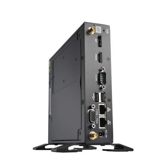 Shuttle XPC slim Barebone DS50U7, i7-1355U, 2x LAN (1x 2.5Gbit ,1x 1Gbit), 1xCOM,1xHDMI,1xDP, 1x VGA, fanless, fonctionnement permanent 24/7