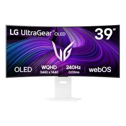 LG 39GX90SA-W écran PC 99,1 cm (39") 3440 x 1440 pixels Wide Quad HD OLED Blanc LG 39GX90SA-W écran PC 99,1 cm (39") 3440 x 1440 pixels Wide Quad HD OLED Blanc