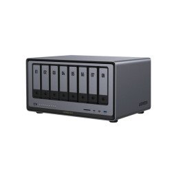 Ugreen 35127B serveur de stockage NAS Bureau Intel® Core™ i5 i5-1235U 8 Go DDR5 0 To UGOS Pro Gris