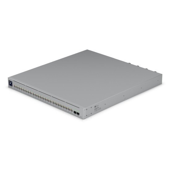 Ubiquiti UniFi ECS-24-POE commutateur réseau Géré L2/L3 10G Ethernet (100/1000/10000) Connexion Ethernet POE 1U Gris Ubiquiti UniFi ECS-24-POE commutateur réseau Géré L2/L3 10G Ethernet (100/1000/10000) Connexion Ethernet POE 1U Gris