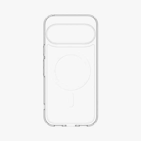 Spigen Ultra Hybrid (Mag Fit) coque de protection pour téléphones portables 16 cm (6.3") Housse Transparent, Blanc