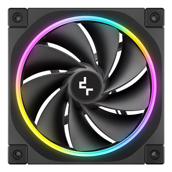 DeepCool FL12R-3 IN 1 Boitier PC Ventilateur 12 cm Noir 3 pièce(s) DeepCool FL12R-3 IN 1 Boitier PC Ventilateur 12 cm Noir 3 pièce(s)