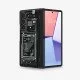 Spigen Ultra Hybrid Pro Zero One coque de protection pour téléphones portables 19,3 cm (7.6") Housse Noir, Gris Spigen Ultra Hybrid Pro Zero One coque de protection pour téléphones portables 19,3 cm (7.6") Housse Noir, Gris