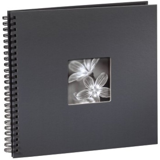 Hama "Fine Art" Spiral Album, grey, 34x32/50 album photo et protège-page Gris 10 x 15, 13 x 18