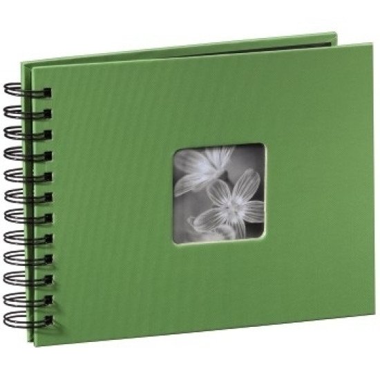 Hama "Fine Art" Spiral Album, apple-green, 22x17/50 album photo et protège-page Vert 10 x 15, 13 x 18