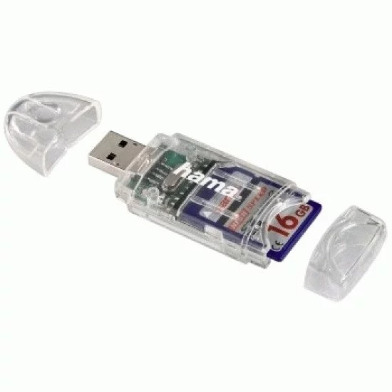 Hama 8in1 SD/MicroSD Card Reader lecteur de carte mémoire Hama 8in1 SD/MicroSD Card Reader lecteur de carte mémoire