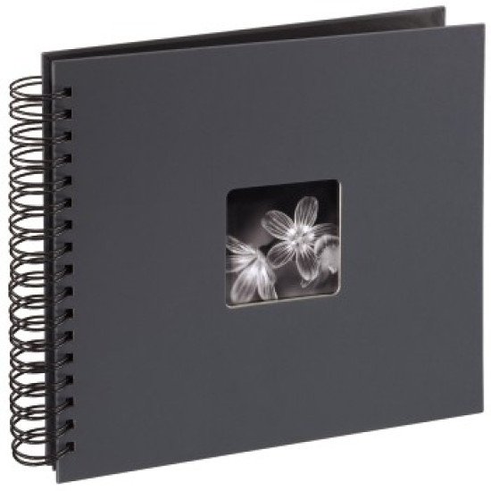 Hama "Fine Art" Spiral Album, grey, 26x24/50 album photo et protège-page Gris 10 x 15, 13 x 18