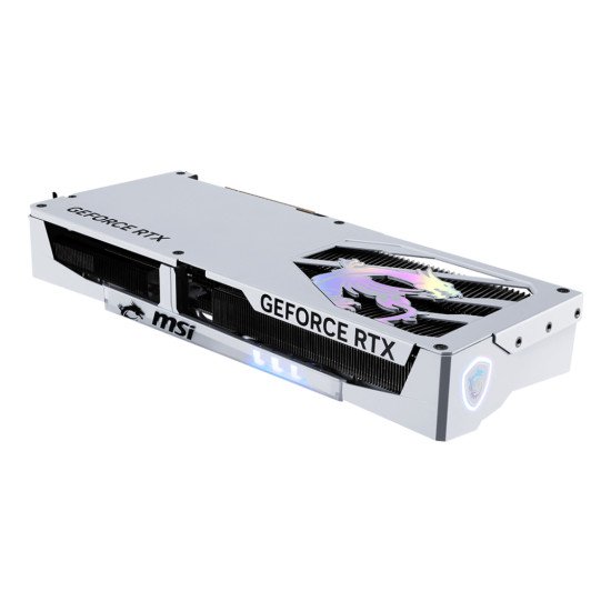 MSI GAMING GeForce RTX 5070 12G TRIO OC WHITE NVIDIA 12 Go GDDR7 MSI GAMING GeForce RTX 5070 12G TRIO OC WHITE NVIDIA 12 Go GDDR7