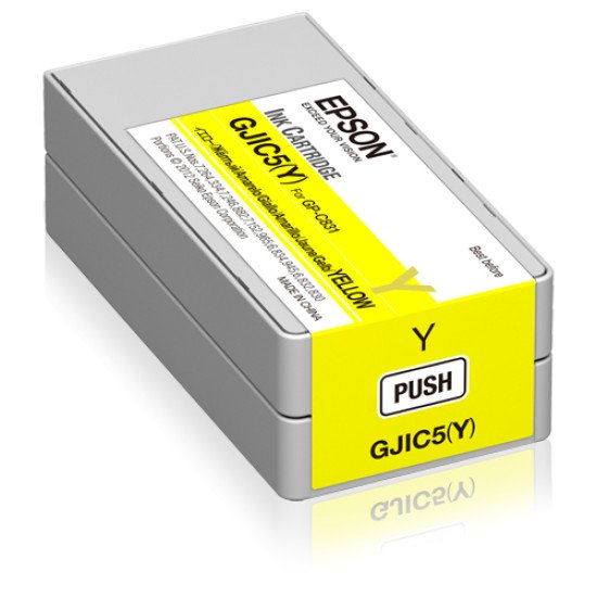 Epson GJIC5(Y): Ink cartridge for ColorWorks C831 (Yellow) (MOQ=10)