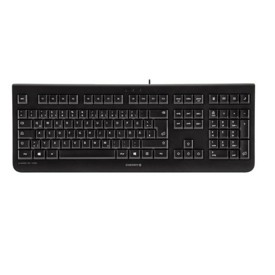 CHERRY KC 1000 clavier USB QWERTY Espagnole Noir