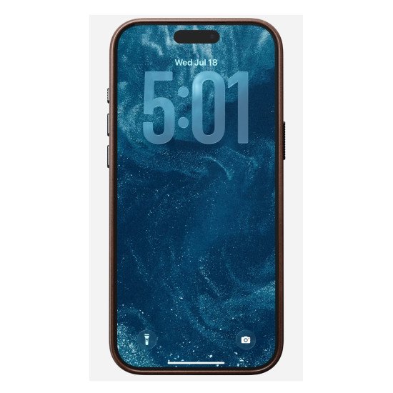 Nomad Traditional Leather Case coque de protection pour téléphones portables 17,5 cm (6.9") Housse Marron