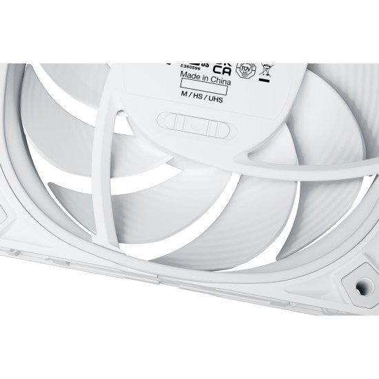 be quiet! BL118 système de refroidissement d'ordinateur Boitier PC Ventilateur 12 cm Blanc 1 pièce(s)