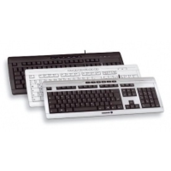 Cherry eVolution STREAM XT Clavier USB+PS/2 Noir AZERTY BE Cherry eVolution STREAM XT Clavier USB+PS/2 Noir AZERTY BE