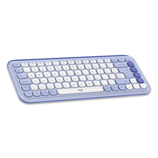 Logitech POP Icon Combo clavier Souris incluse Universel Bluetooth QWERTY US International Lilas, Blanc Logitech POP Icon Combo clavier Souris incluse Universel Bluetooth QWERTY US International Lilas, Blanc