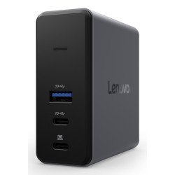 Lenovo X9 Charging GaN Dock Avec fil USB 3.2 Gen 2 (3.1 Gen 2) Type-C Gris
