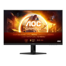 AOC 24G4XE écran PC 60,5 cm (23.8") 1920 x 1080 pixels Full HD LCD Noir, Gris AOC 24G4XE écran PC 60,5 cm (23.8") 1920 x 1080 pixels Full HD LCD Noir, Gris