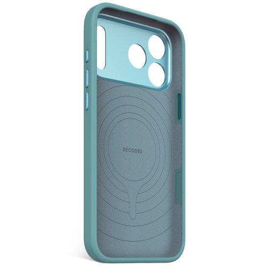 Decoded Silicone Backcover Apple iPhone 17 Pro Max Retro Blue coque de protection pour téléphones portables 17,5 cm (6.9") Housse Bleu