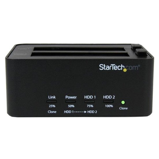 StarTech.com SATDOCK2REU3 Station accueil HDD/SSD de 2,5"/3,5"