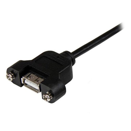 StarTech.com Câble USB Montage sur Panneau A Femelle vers A Mâle - 91 cm