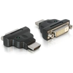 DeLOCK Adaptateur & connecteur HDMI / DVI HDMI M DVI 25-pin FM DeLOCK Adaptateur & connecteur HDMI / DVI HDMI M DVI 25-pin FM