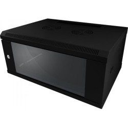ALLNET ALL-SMC6604SCHWARZ étagère 4U Rack monté sur le mur Noir