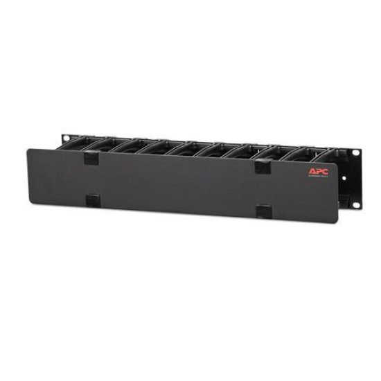 APC AR8600A Horizontal Cable Manager Single-Sided with Cover