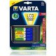 Varta 57675 101 441 chargeur + 4 piles AA 2400mAh incluses Varta 57675 101 441 chargeur + 4 piles AA 2400mAh incluses