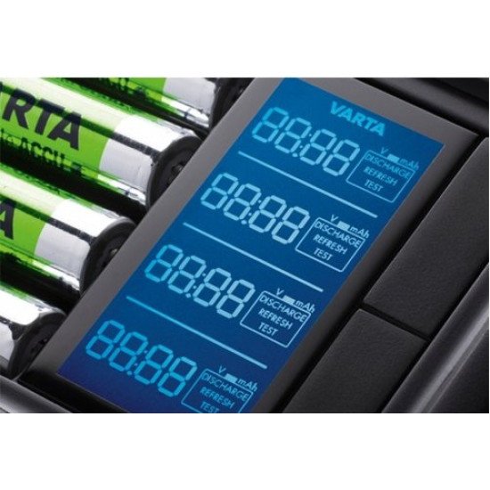 Varta 57675 101 441 chargeur + 4 piles AA 2400mAh incluses Varta 57675 101 441 chargeur + 4 piles AA 2400mAh incluses