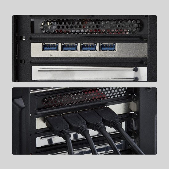 StarTech.com P10Q4A-USB-CARD carte et adaptateur d'interfaces Interne USB 3.2 Gen 2 (3.1 Gen 2)