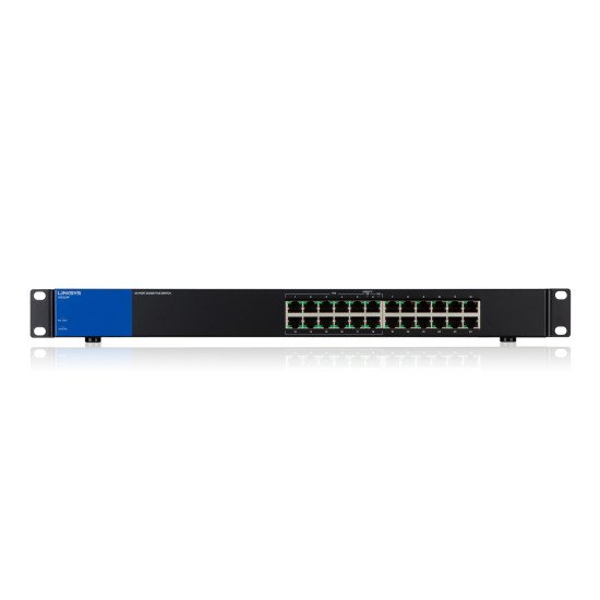 Linksys Commutateur Gigabit PoE de bureau à 24 ports (LGS124P)