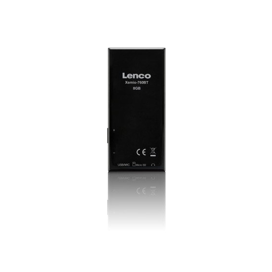 Lenco Xemio 760 BT 8GB Lecteur MP4 8 Go Noir