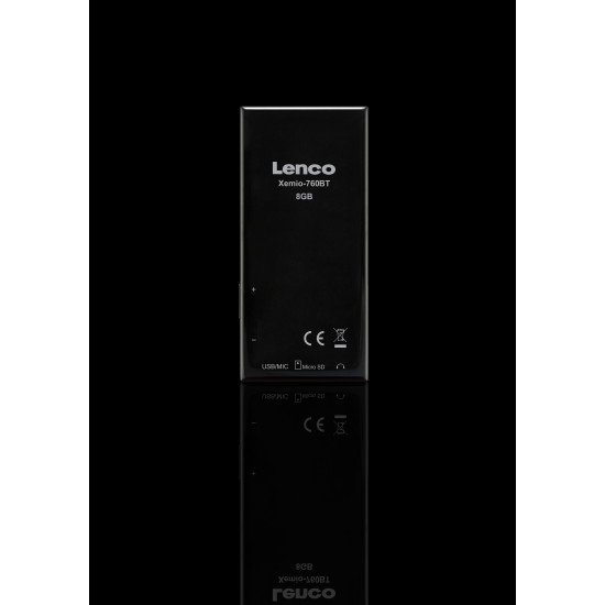 Lenco Xemio 760 BT 8GB Lecteur MP4 8 Go Noir